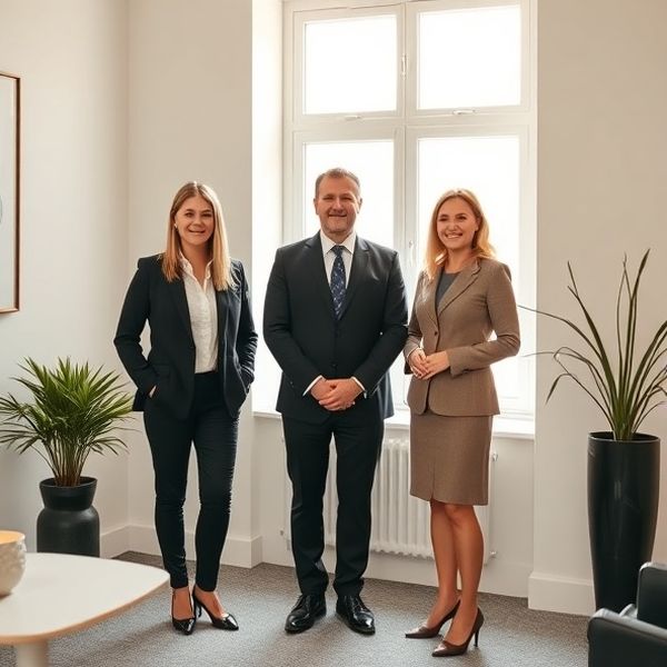 Malý tým finančních poradců Kučera & Krejčí v ostravské kanceláři